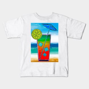 One on the beach Kids T-Shirt